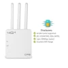 4G Sim WiFi Router, Plug and Play, LTE, Wi-Fi 300 with Micro SIM Card Slot, LAN Router
