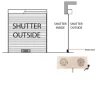 Shutter Siren Alarm for shop and home | Key control operation